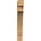 Ekena Millwork Imperial Block Smooth Bracket, Western Red Cedar, 5 1/2"W x 28"D x 40"H BKT06X28X40IMP05SWR - alternate 3